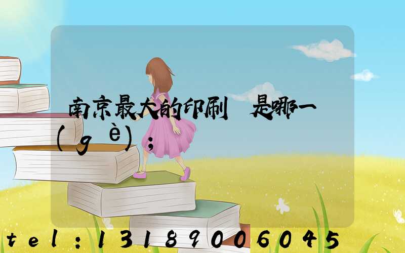 南京最大的印刷廠是哪一個(gè)