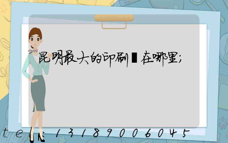 昆明最大的印刷廠在哪里