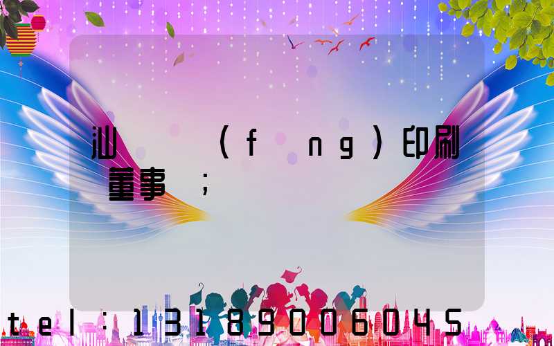 汕頭東風(fēng)印刷廠董事長